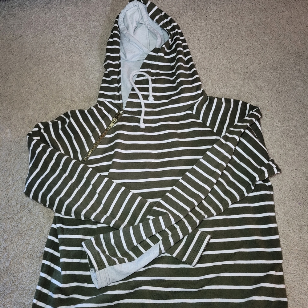 Striped hoodie